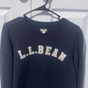 Navy L.L. Bean Crewneck